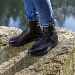 Palado Nignor, Schnürstiefeletten, Herren, Schwarz