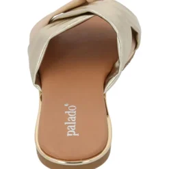 Palado Okora, Pantoletten & Badeschuhe, Damen, Gold Metallic