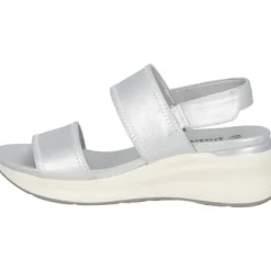 Palado Papifi, Plateau-Sandaletten, Damen, Silber Metallic