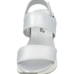 Palado Papifi, Plateau-Sandaletten, Damen, Silber Metallic