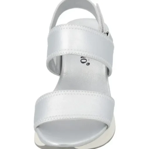Palado Papifi, Plateau-Sandaletten, Damen, Silber Metallic