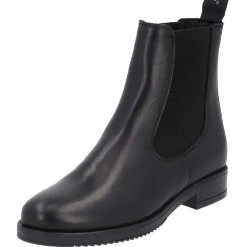 Palado Paros P, Chelsea Boots, Damen, Schwarz Matt