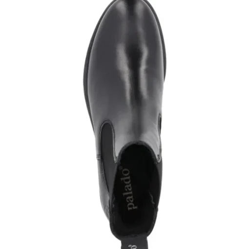 Palado Paros P, Chelsea Boots, Damen, Schwarz Matt