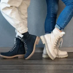 Palado Patmo, Schnürstiefeletten, Damen, Beige