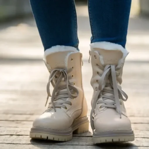 Palado Patmo, Schnürstiefeletten, Damen, Beige