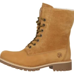 Palado Phasti, Schnürstiefel, Damen, Gelb