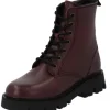 Palado Phessis, Schnürstiefel, Damen, Bordeaux