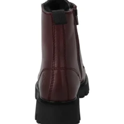 Palado Phessis, Schnürstiefel, Damen, Bordeaux