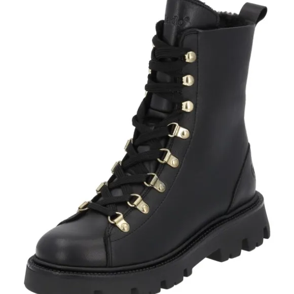 Palado Ponza, Schnürstiefel, Damen, Schwarz