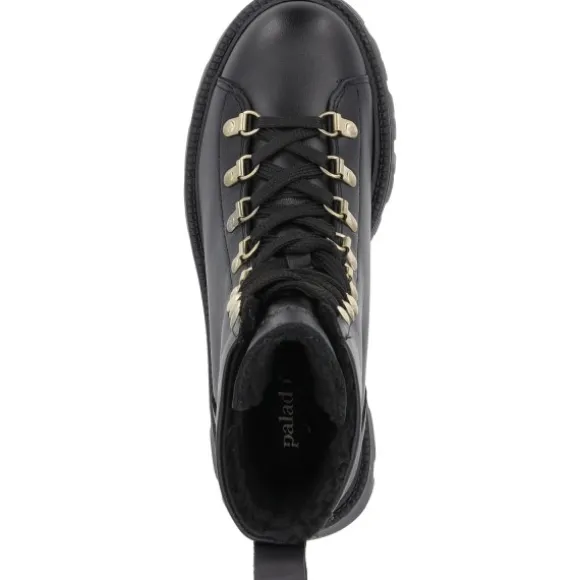 Palado Ponza, Schnürstiefel, Damen, Schwarz