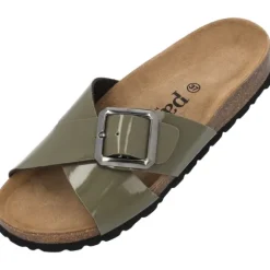 Palado Ranreak, Pantoletten, Damen, Khaki Lack