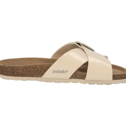 Palado Ranreak, Pantoletten, Damen, Beige Lack