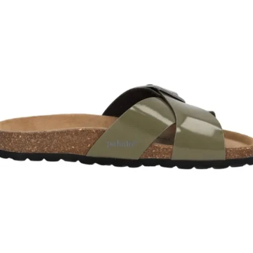 Palado Ranreak, Pantoletten, Damen, Khaki Lack