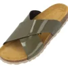 Palado Rianel, Pantoletten, Damen, Khaki Lack