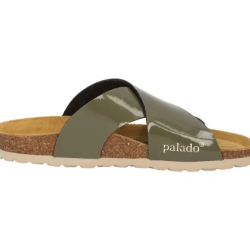 Palado Rianel, Pantoletten, Damen, Khaki Lack