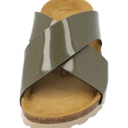 Palado Rianel, Pantoletten, Damen, Khaki Lack