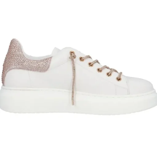 Palado Rugu by Sila Sahin, Sneakers Low, Damen, Weiß/Rosegold