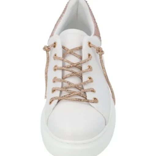 Palado Rugu by Sila Sahin, Sneakers Low, Damen, Weiß/Rosegold