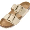 Palado Samos EGS, Pantoletten, Damen, Beige Lack
