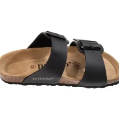 Palado Samos EGS, Pantoletten, Damen, Schwarz Matt
