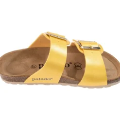 Palado Samos EGS, Pantoletten, Damen, Gelb Metallic