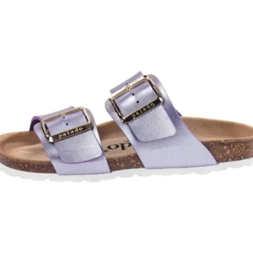 Palado Samos EGS, Pantoletten, Damen, Flieder Metallic