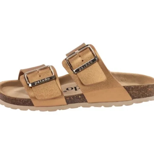 Palado Samos EGS, Pantoletten, Damen, Bronze Metallic