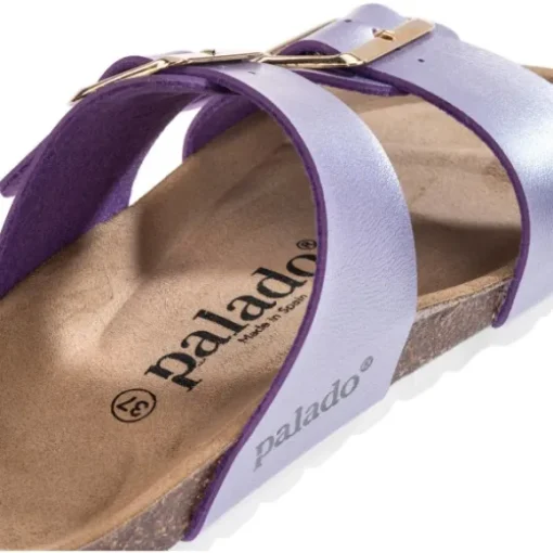 Palado Samos EGS, Pantoletten, Damen, Flieder Metallic