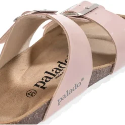 Palado Samos EGS, Pantoletten, Damen, Rose Lack