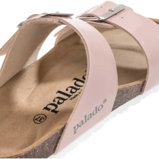 Palado Samos EGS, Pantoletten, Damen, Rose Lack