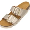 Palado Samos EGS PL, Pantoletten, Damen, Beige Metallic