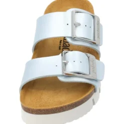 Palado Samos EGS PL, Pantoletten, Damen, Hellblau Metallic