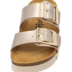 Palado Samos EGS PL, Pantoletten, Damen, Beige Metallic