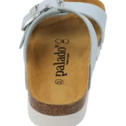 Palado Samos EGS PL, Pantoletten, Damen, Hellblau Metallic
