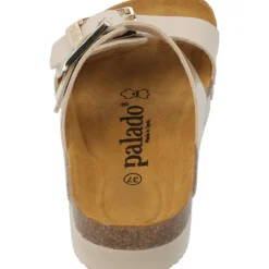 Palado Samos EGS PL, Pantoletten, Damen, Beige Lack