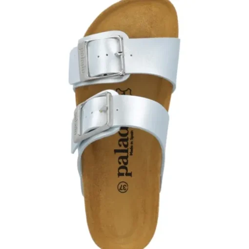 Palado Samos EGS PL, Pantoletten, Damen, Hellblau Metallic