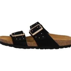 Palado Samos Glint by Sila Sahin, Pantoletten, Damen, Schwarz