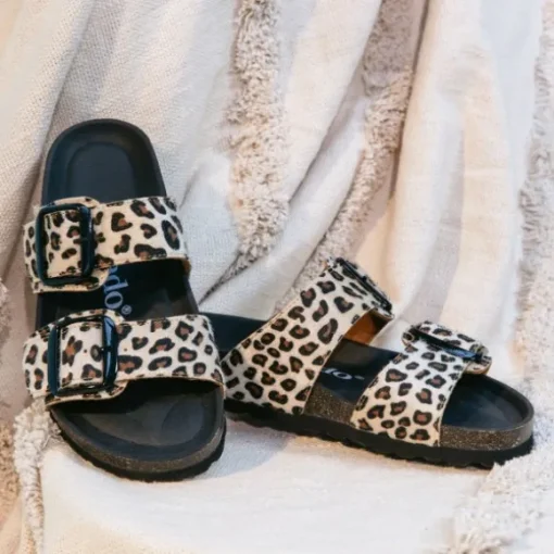 Palado Samos GS Leo, Pantoletten, Damen, Beige