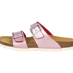 Palado Samos, Pantoletten, Damen, Metallic Pink