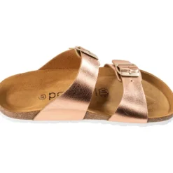 Palado Samos, Pantoletten, Damen, Metallic Rosegold