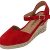 Palado Sathos, Keilsandaletten, Damen, Rot