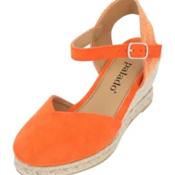 Palado Sathos, Keilsandaletten, Damen, Orange