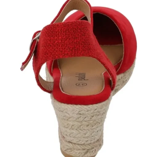 Palado Sathos, Keilsandaletten, Damen, Rot