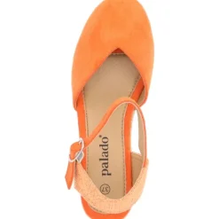 Palado Sathos, Keilsandaletten, Damen, Orange