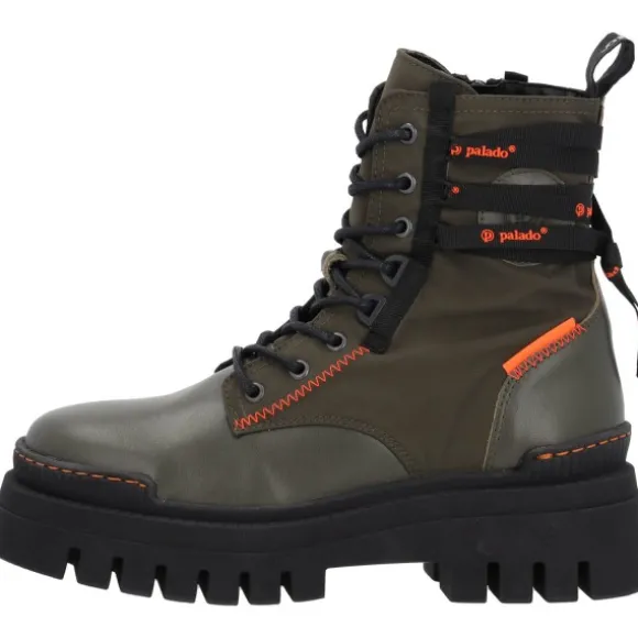 Palado Serifos, Schnürstiefel, Damen, Grün