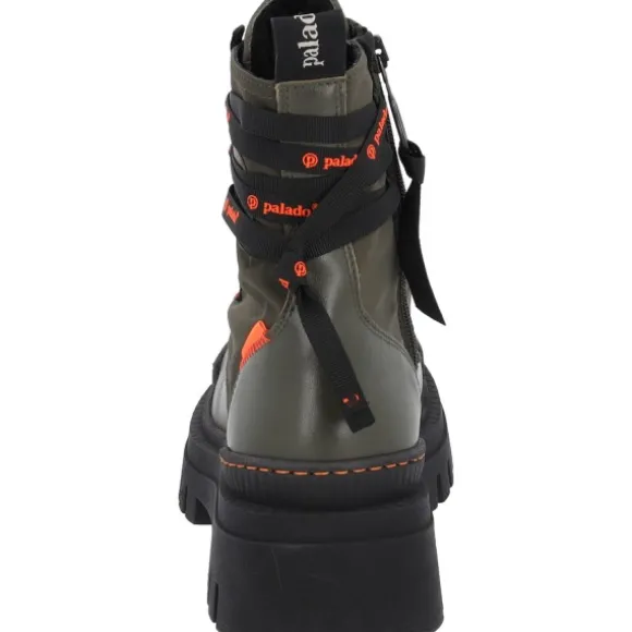 Palado Serifos, Schnürstiefel, Damen, Grün