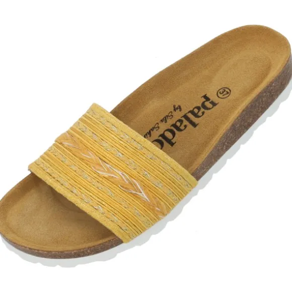 Palado Solista by Sila Sahin, Pantoletten, Damen, Gelb/Gold