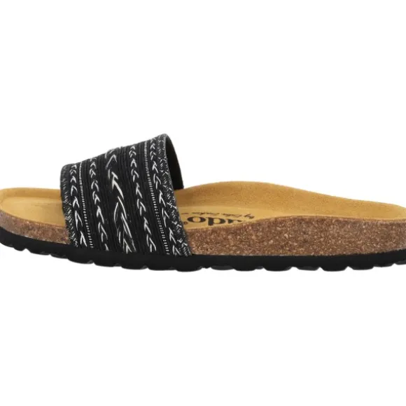 Palado Solista by Sila Sahin, Pantoletten, Damen, Schwarz/Silber