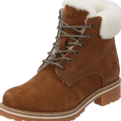Palado Sudhim, Schnürstiefel, Damen, Braun