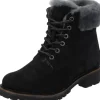 Palado Sudhim, Schnürstiefel, Damen, Schwarz